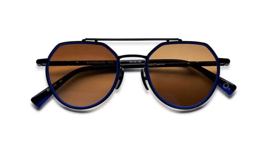 Etnia Barcelona BLUE SWALLOW SUN Sunglasses - Pink Gold Havana - view 7
